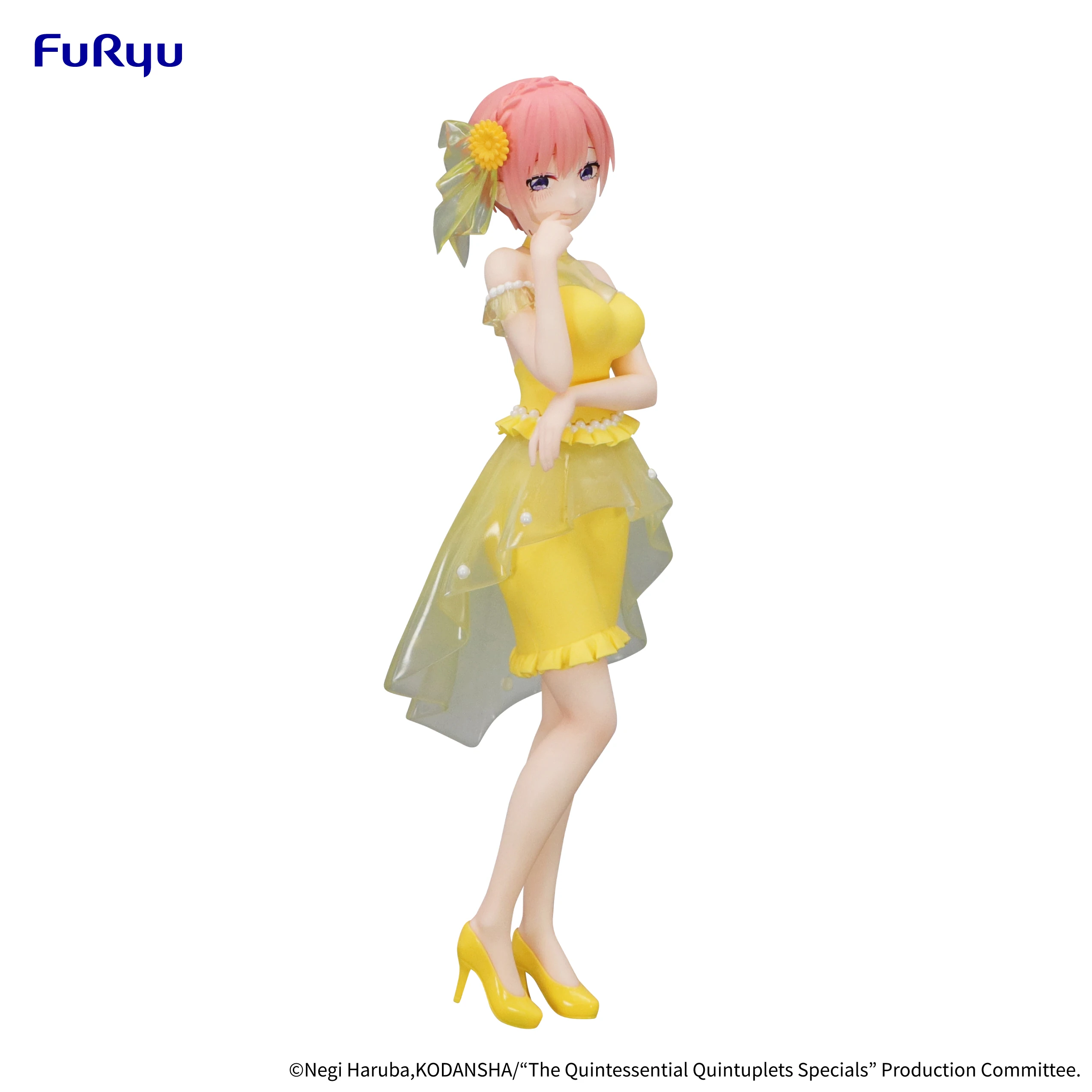 Фото В наличии FuRyu Trio-Try-iT Nakano Ichika платье настольная милая кукла украшения аниме фигурка игрушка подарочная модель коллекция №2