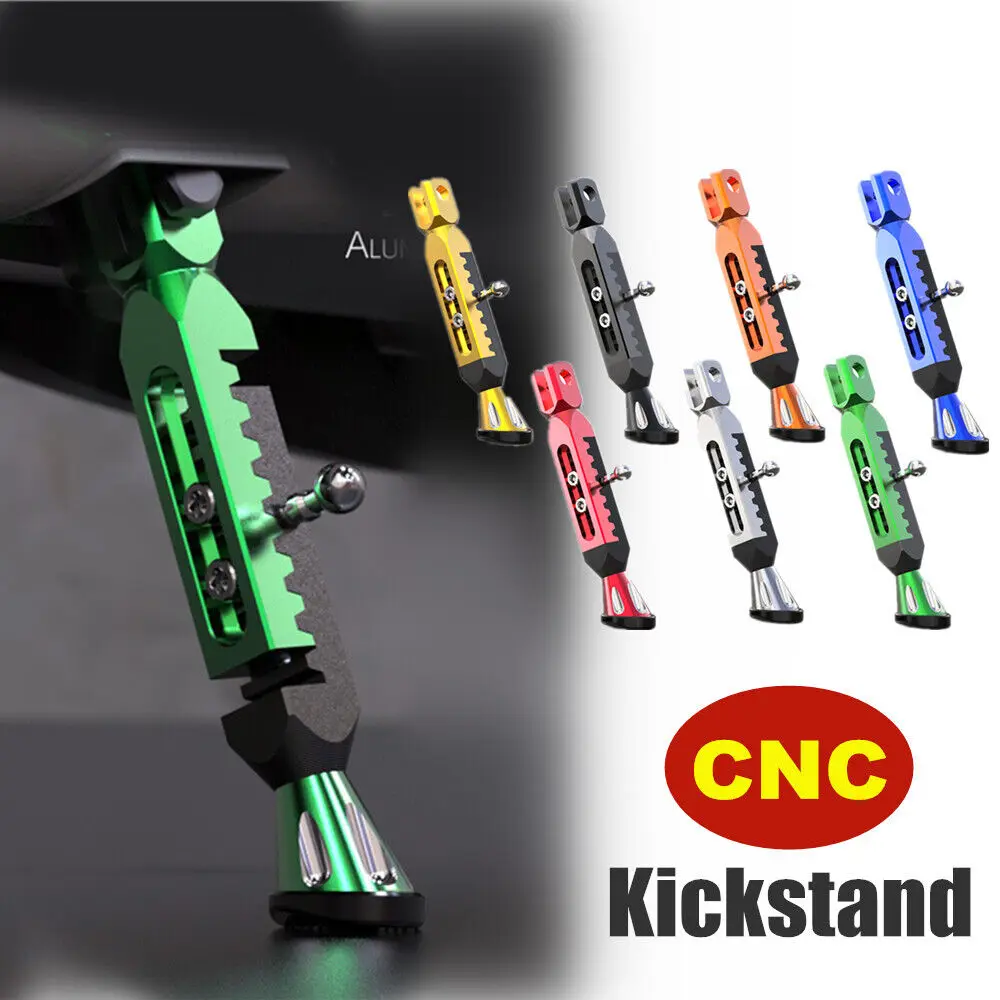 

CNC Регулируемая подставка Универсальный мотоциклетный скутер боковой кронштейн нескользящий