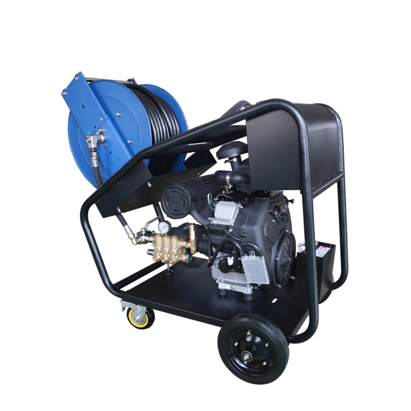 70LPM 150Bar Муниципальная санитарная машина для дноуглубления труб Бензиновый