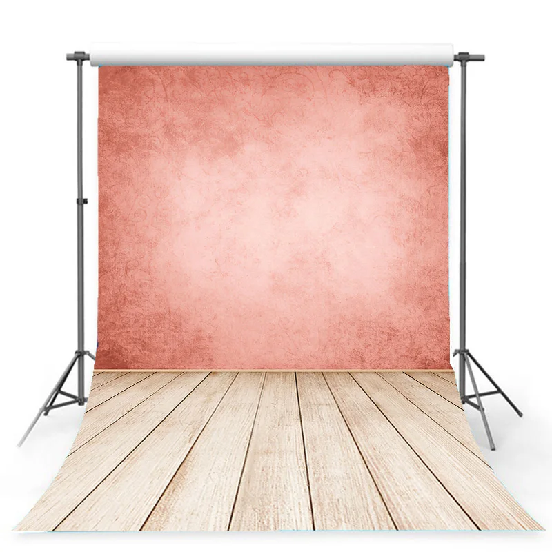 

Spring Flower Wood Board Photography Backdrops Photo Studio Props Wooden Floor Doll Studio Background NM-03
