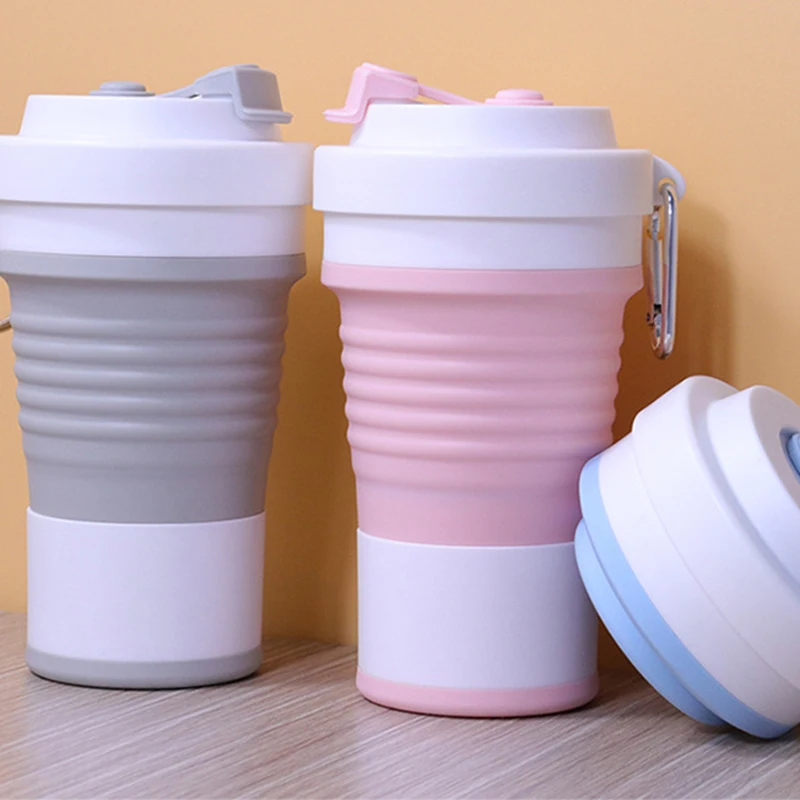 Складная чашка 750 мл складная бутылка для воды кофейные чашки высокой емкости