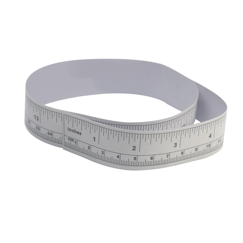 

Measure Tape Rulers, Self Adhesive Metric Measuring Rulers Vinyl Silver Sewing Machine Sticker