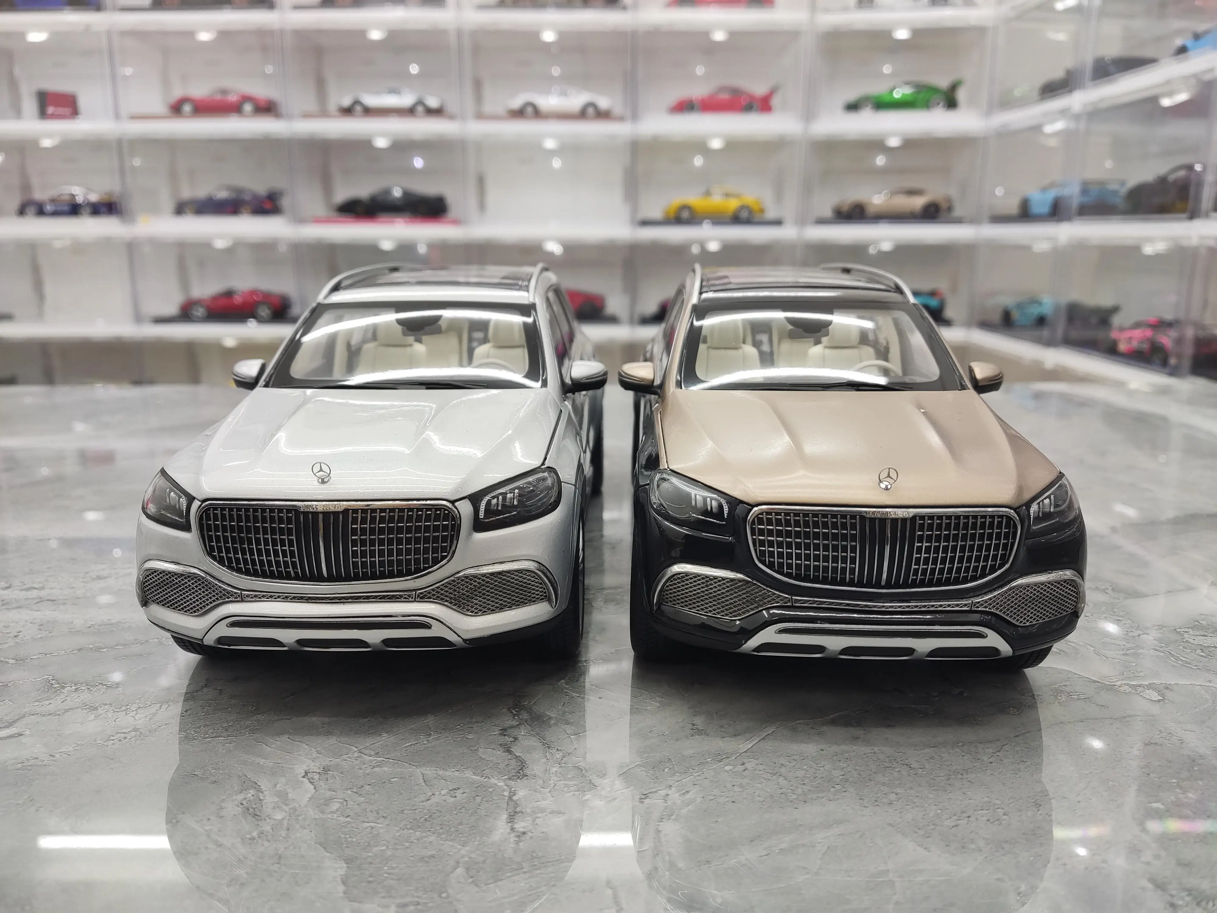 Коллекция моделей автомобилей Mercedes Maybach GLS 600 1 18