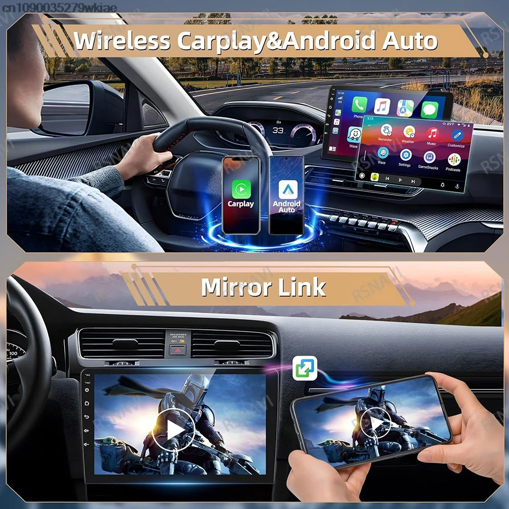 Фото Android 15 для Alfa Romeo Giulietta 2015-2016 2017 2018 IPS Snapdragon Viedo Player QLED 8-ядерный 9/10-дюймовый AI Voice Carplay DSP №4
