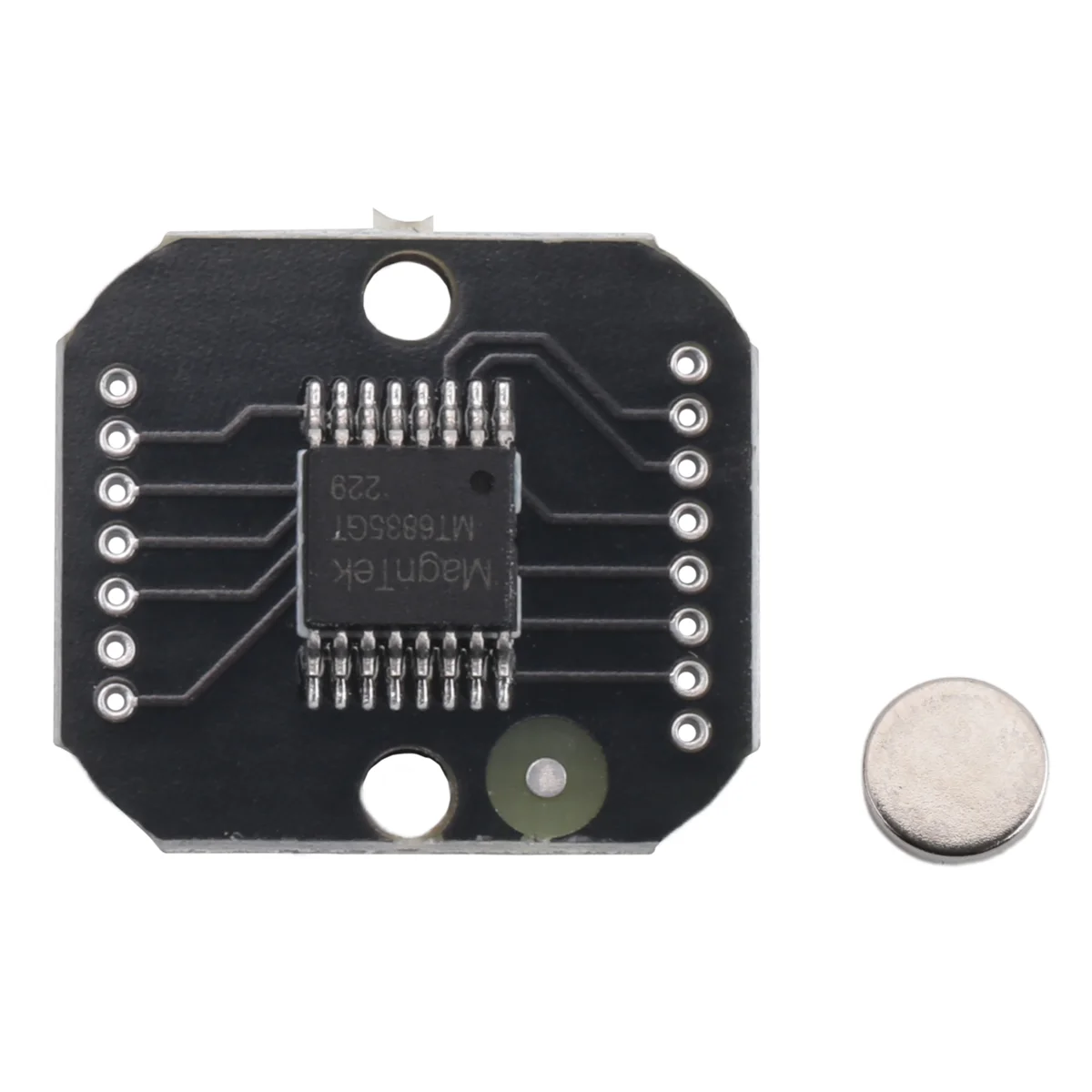 

Модно! Модуль магнитного энкодера MT6835, бесщеточный двигатель PWM/SPI, 21-битный энкодер, может заменить AS5048