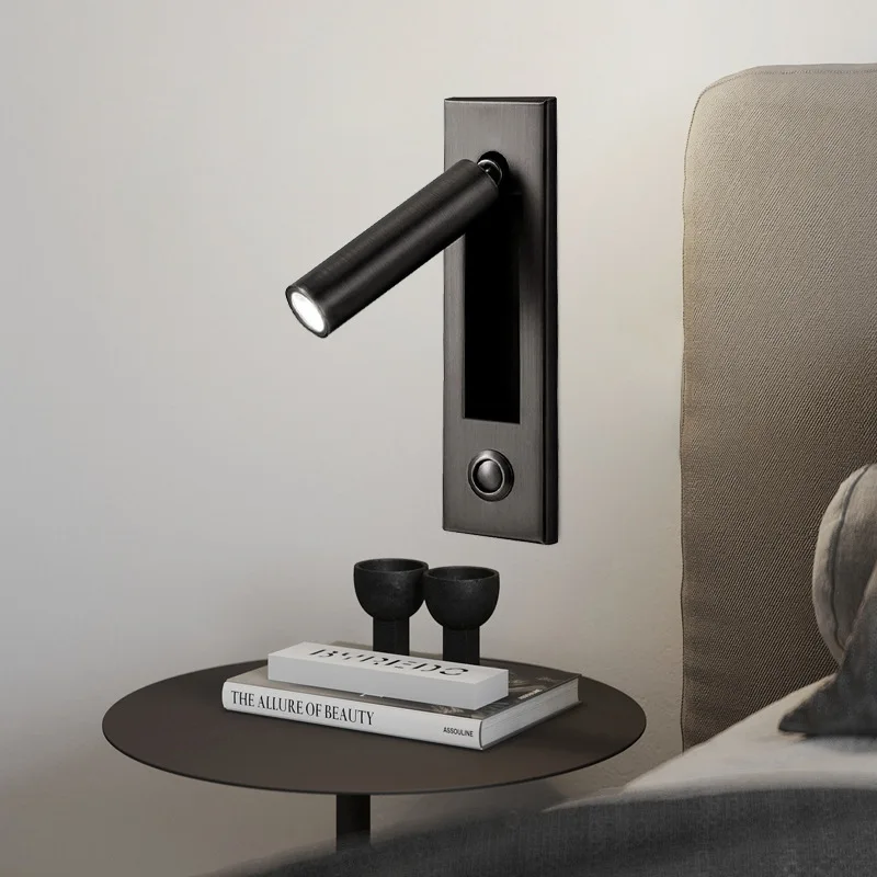 

Современная настенная лампа для спальни, дизайнерский роскошный внешний персонализированный скандинавский классический настенный светильник, элегантное украшение Lamparas