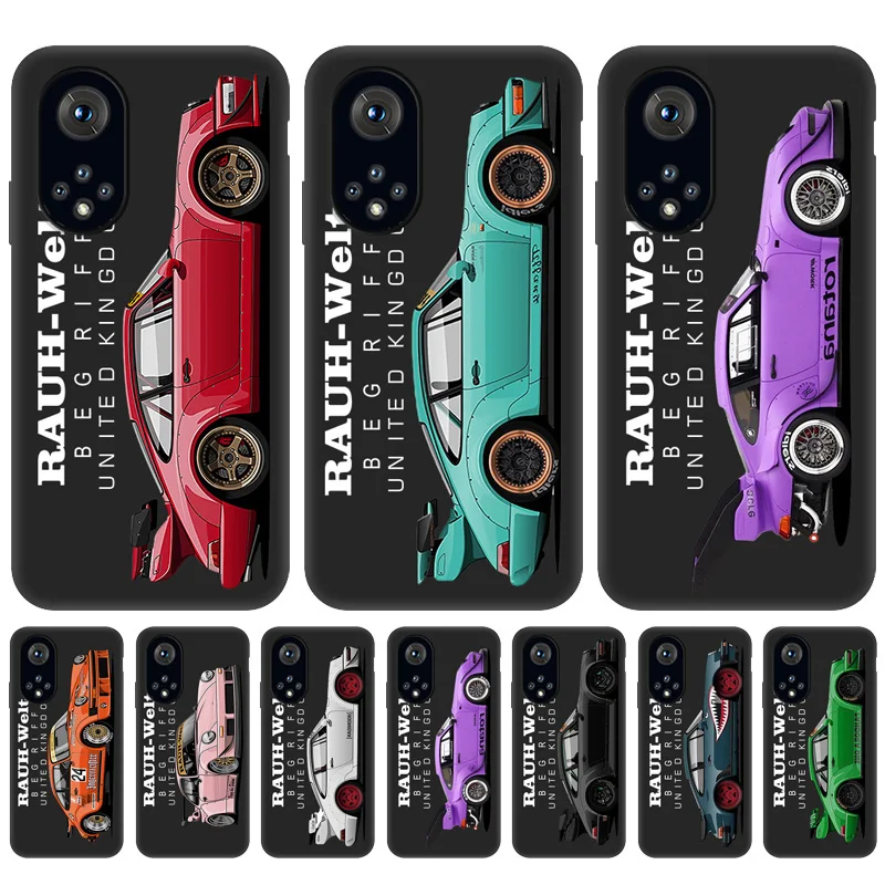 

Soft Silicone Case For Huawei Honor 50 Pro Case For Huawei Honor 50 P30 Lite P40 Pro 9A 9 8X 10 20 10i P Smart 2021 Fundas Cover