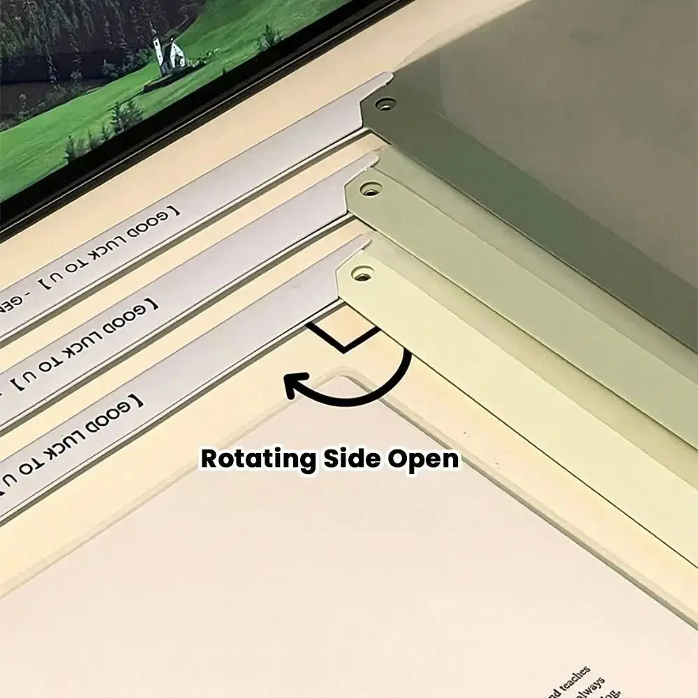 Градиентная папка Morandi Color A4 водонепроницаемая зажим для тяги большой емкости