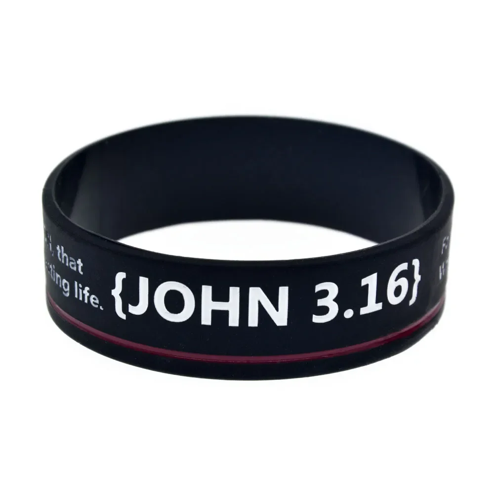 25 шт. браслеты из силикона и резины 1 дюйм