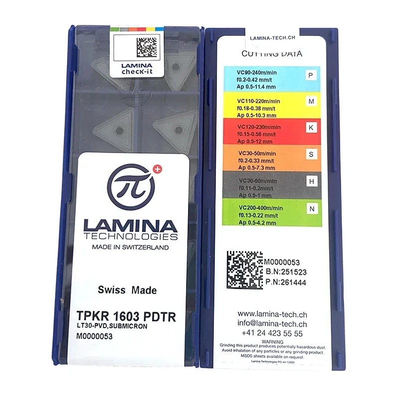 10 шт. LAMINA 100% оригинал TPKR1603PDTR LT30 TPKR2204PDTR режущие инструменты для фрезерования плеч