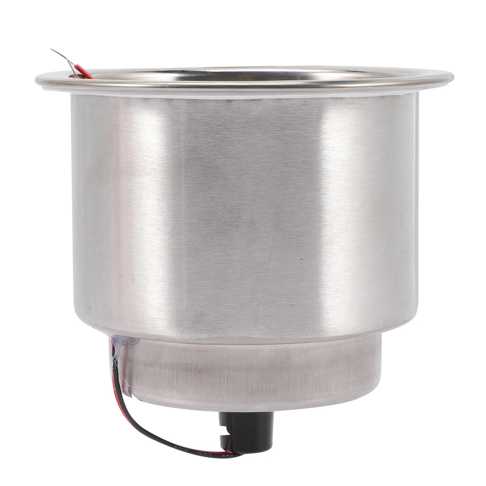 

Stainless Steel Cup Drink Holder Light Up LED Cup Holder Insert Car Accessory