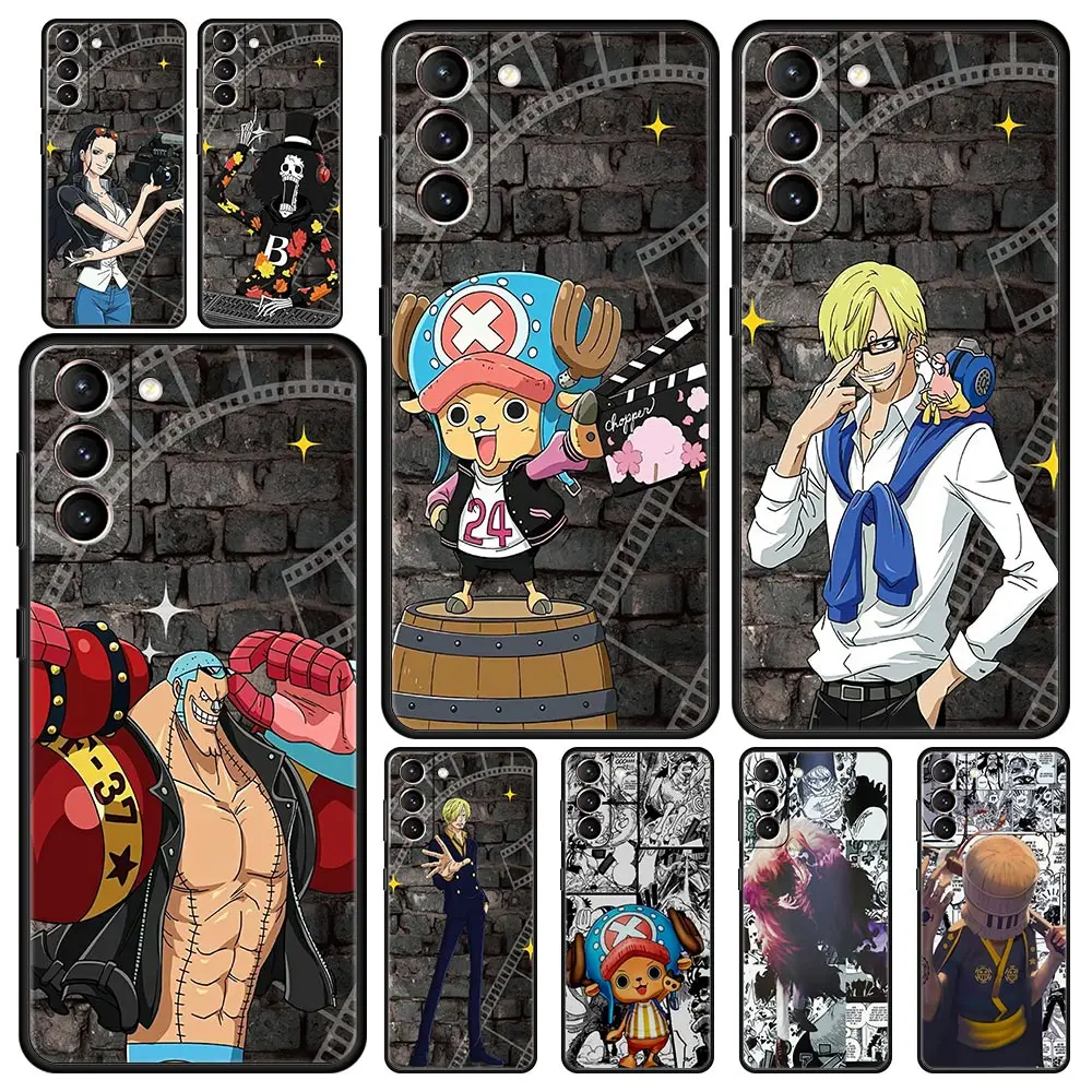 

Anime One Piece Luffy Cool Phone Case For Samsung Galaxy S22 S20 FE S21 Ultra 5G S9 S8 S10 Plus S10E Note 10 Lite 20 Soft Cover