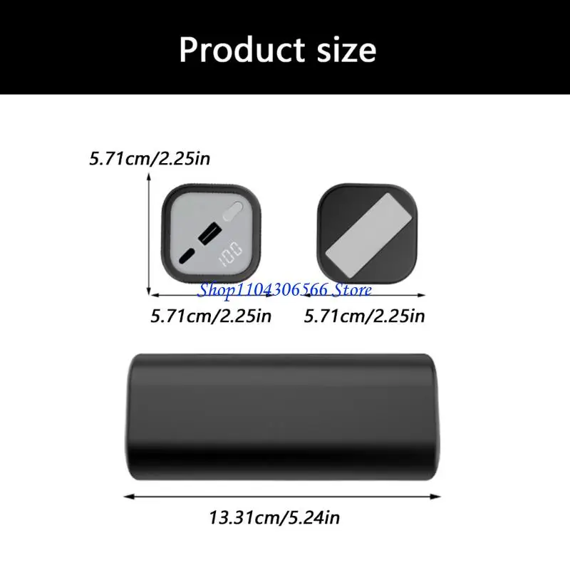 02DD Силиконовый чехол AntiDrop для SUPERVOOC 150 Вт Powerbank 20 000 мАч Гибкий нескользящий чехол для очистки рисунка (art.: 3920d94fa8ea2) - 3920d94fa8ea2