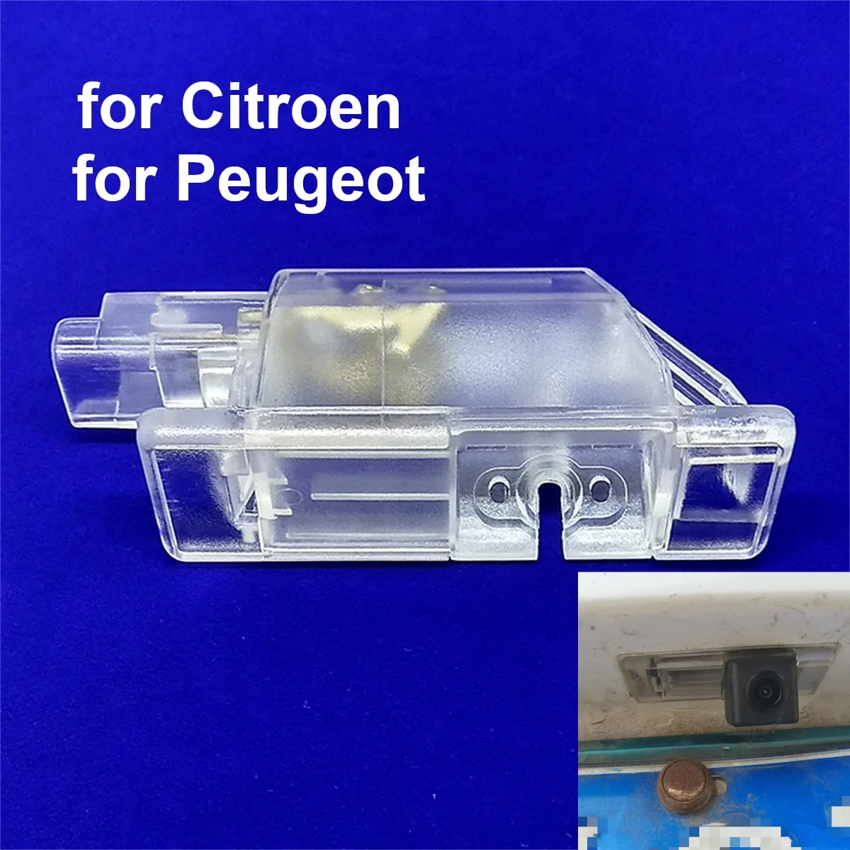 

Автомобильный кронштейн камеры заднего вида для Peugeot 1007 208 301 308 Coupen 408 607 807 RCZ для Citroen C2 C3 C4 C5 C6 C8