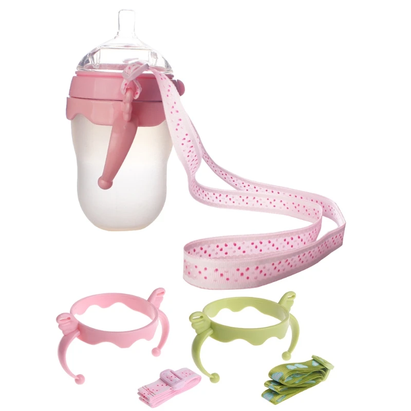 For Comotomo Easy Cleaning 2 Count (pink/green) Easy Grip Dr