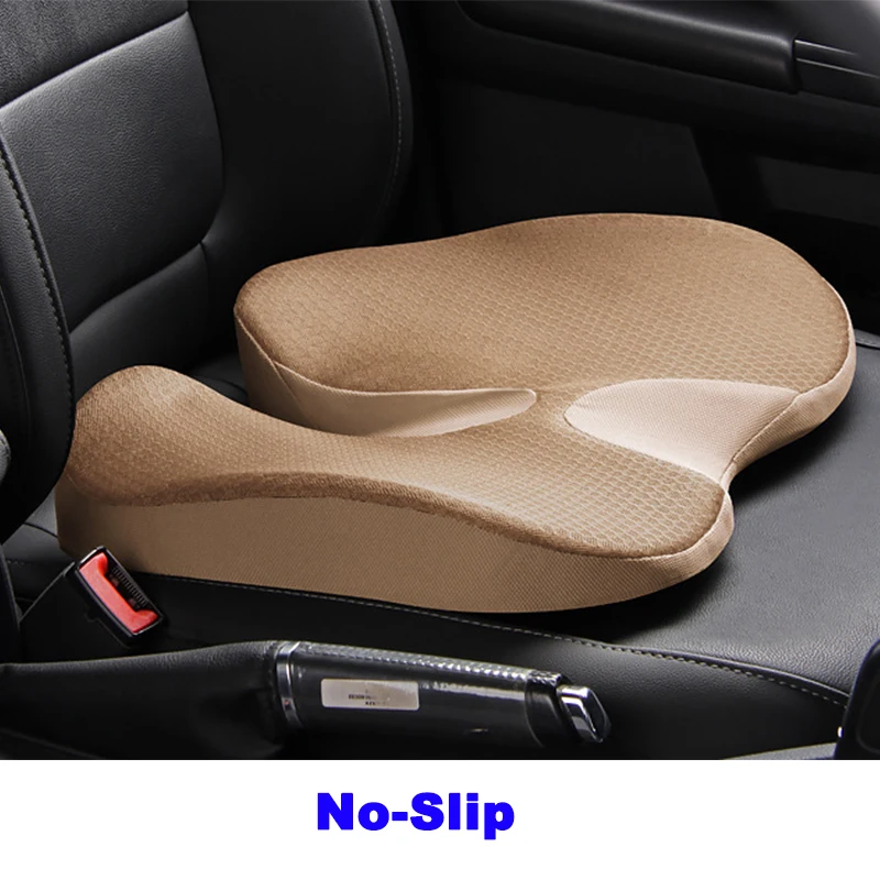 Simple Cushion Non-Slip Orthopedic Memory Foam Coccyx Cushion Tailbone Sciatica Back Pain Relief Comfort Office Chair Car Seat