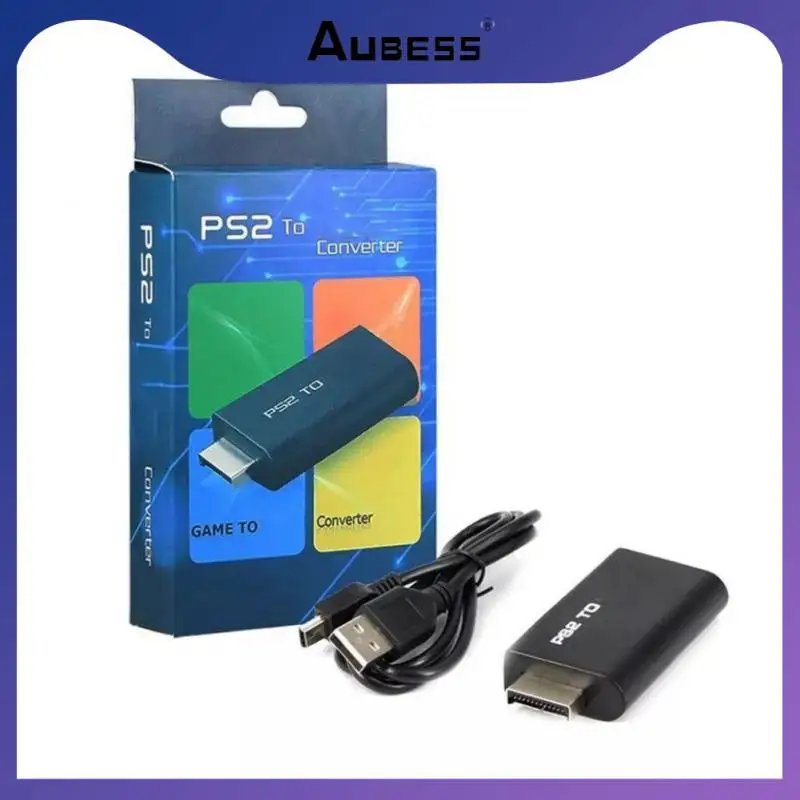 

Supports All Ps2 Display Modes With Audio Outpu Converter Compatible 480i/480p/576i Audio Video Converter Ps2 To Adapter