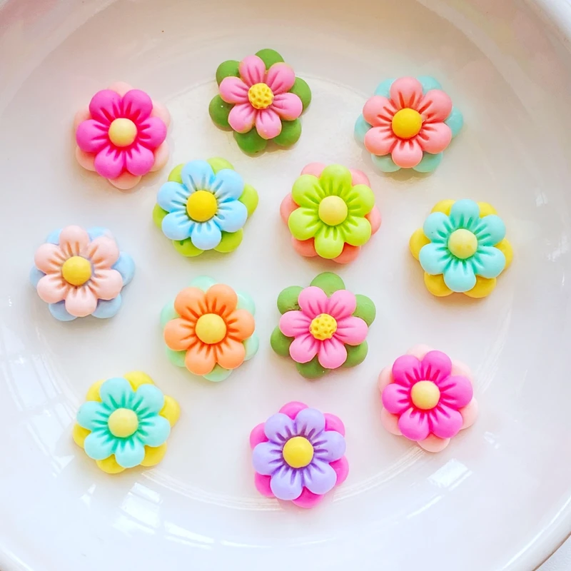 

Мини фигурки цветов из канифоли TSXJY 30 шт