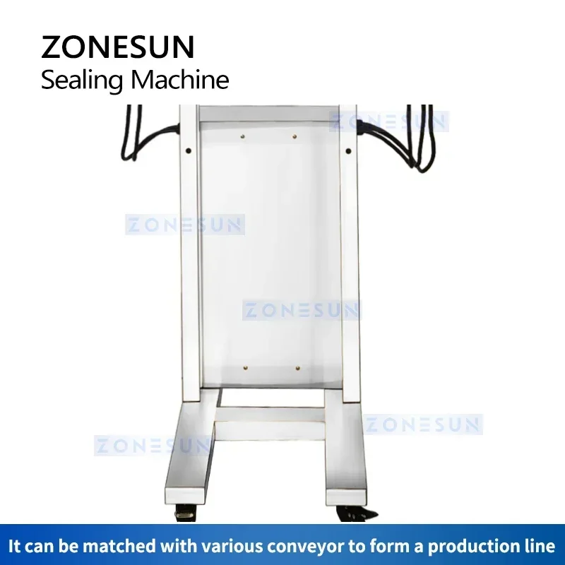 ZONESUN Упаковщик алюминиевой фольги Индукционная запайочная машина
