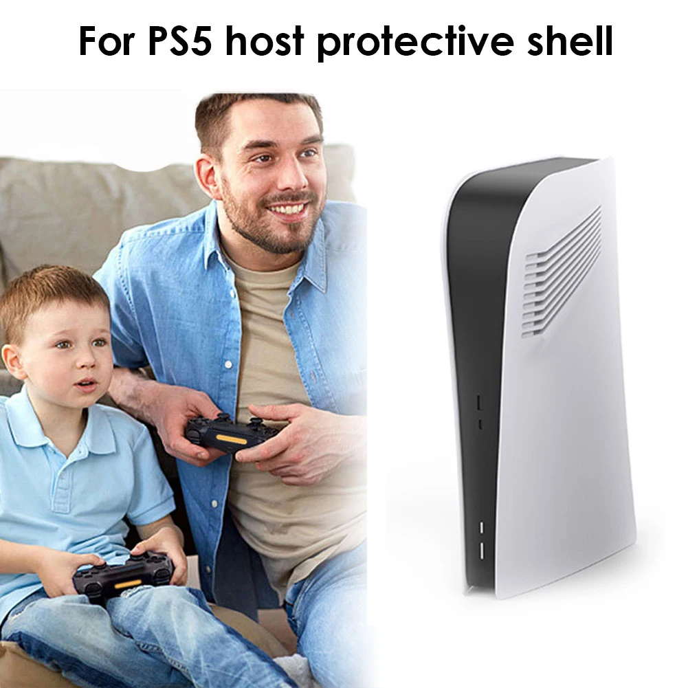 Replacement Plate for PS5 Gaming Console Anti-Scratch Dustproof Protective Skin Shell Cover Game Accessories | Электроника