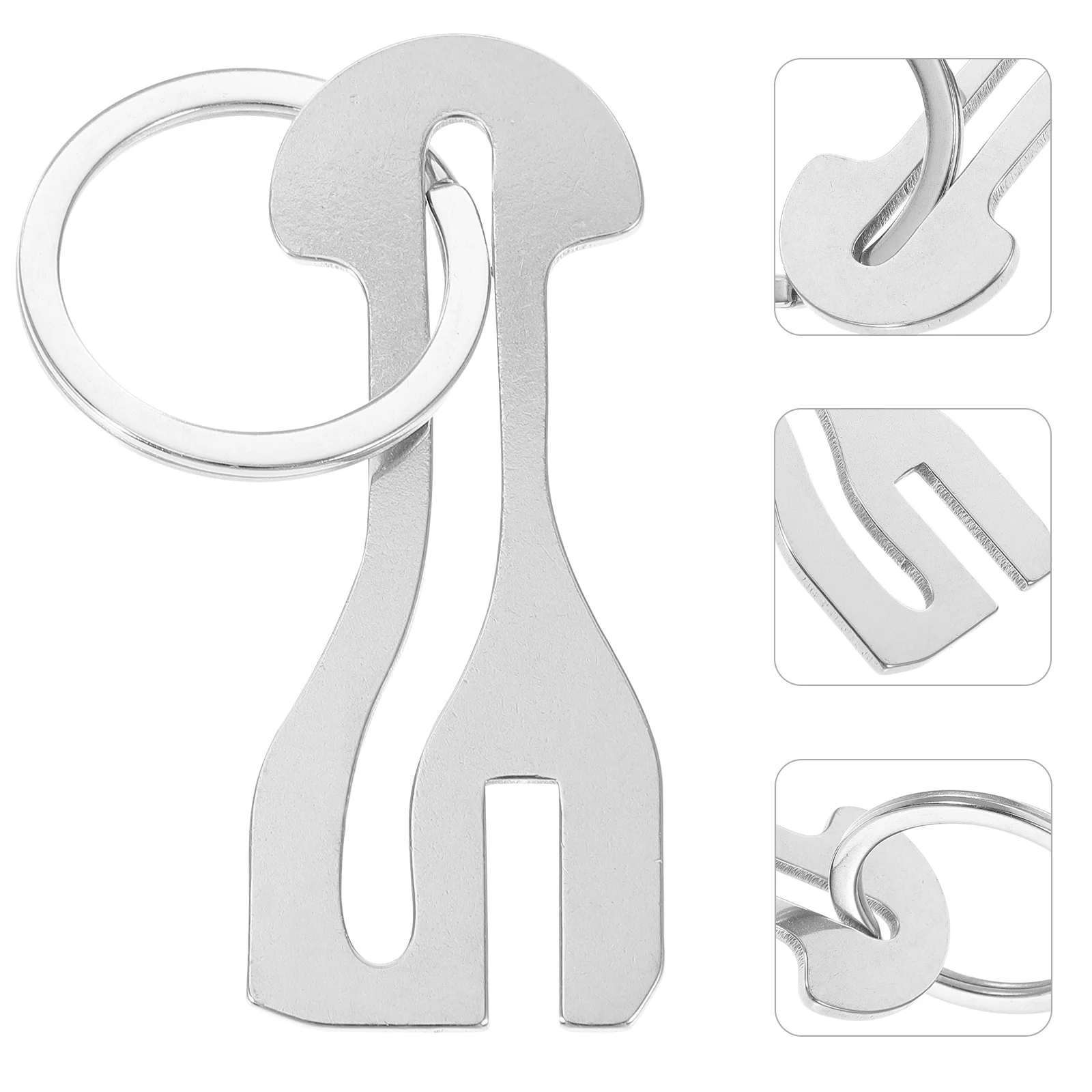 4 шт. жетонная тележка для покупок сверхмощная складная жетоны брелок ключей из