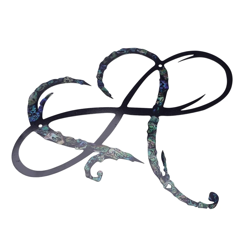 

Metal Wall Decoration Unique Design-Wall Art Room Decoration Eternal Love Infinite Heart Iron Art Decor Interior Decor