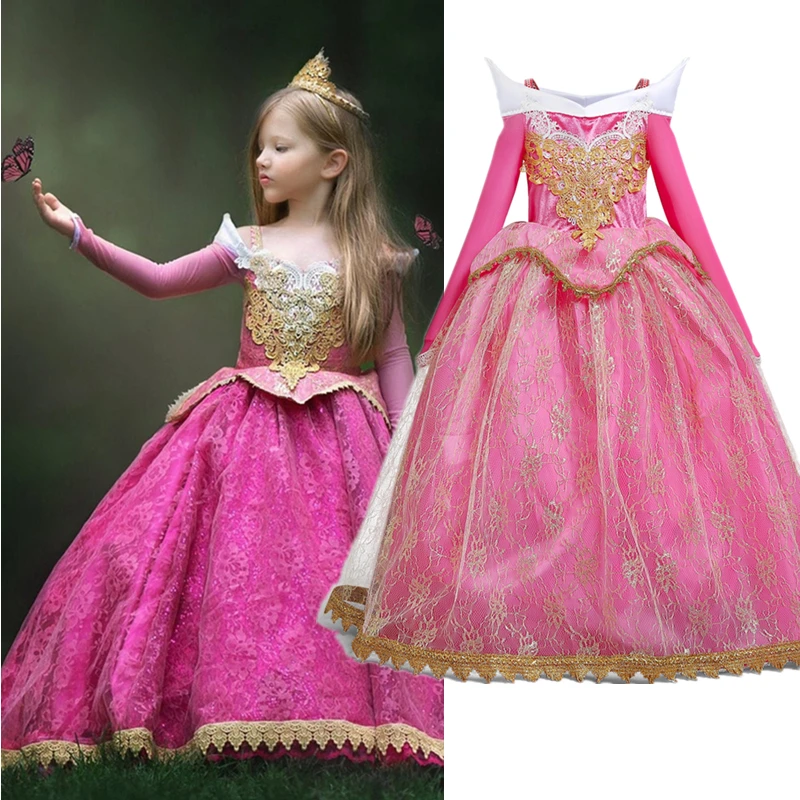 Fancy Beauty Princess Dress up Party Costume Long Sleeve 4 Layers Cosplay Halloween Birthday Gift | Детская одежда и обувь