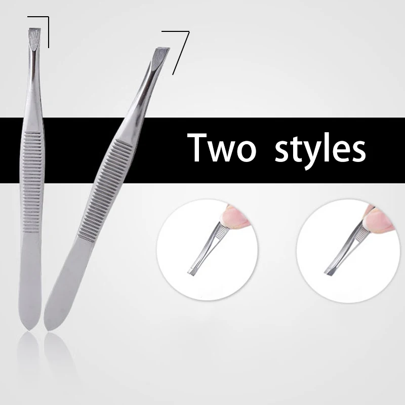 2 шт./компл. профессиональный зажим для удаления волос из нержавеющей стали