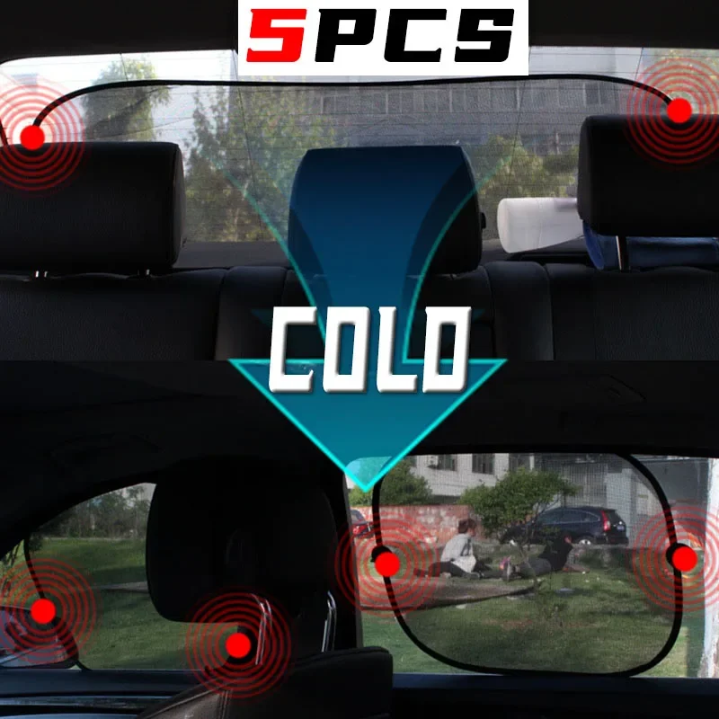 Универсальный автомобильный солнцезащитный козырек на лобовое стекло