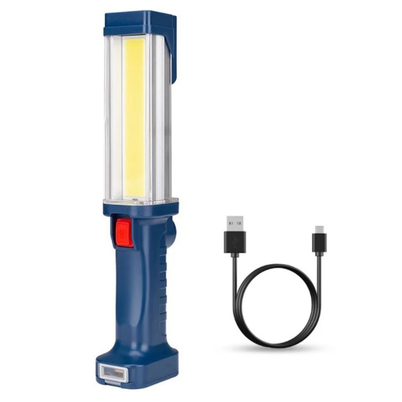 

Rechargeable Work Light Portable LED Mechanic Trouble Light, 700 Lumen Cordless Floodlight For Car Repair,Camping,Hiking