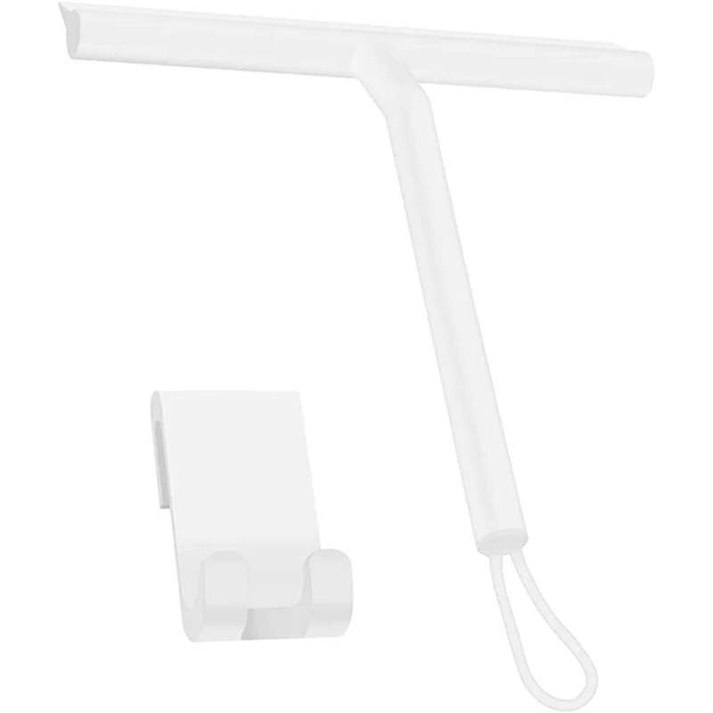 

Mirror Screen Wiper Multi Cleaner Wiper With Hook & Lanyard For Bathroom, Door, Car And Furniture