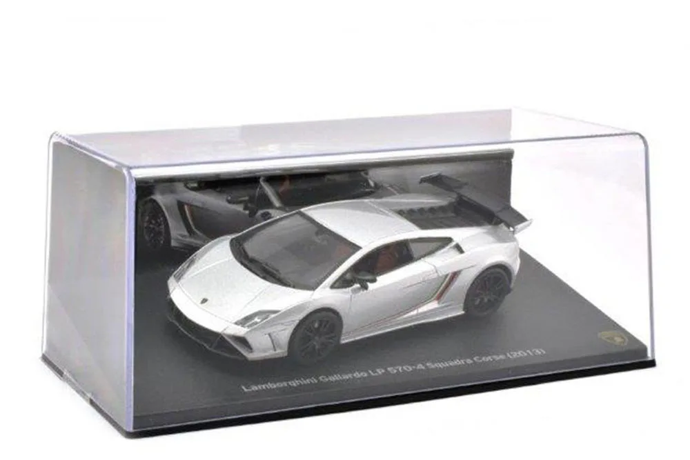 LAMBORGHINI GALLARDO LP 570-4 SQUADRA CORSE 2013 SILVER |