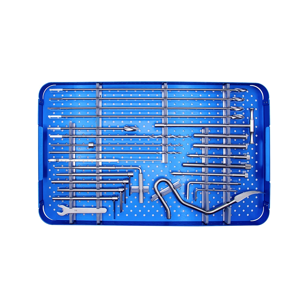 

China Manufacture Orthopedic Surgical Instruments Femoral Reconstruction Intramedually Nail Instrument Set General Instruments