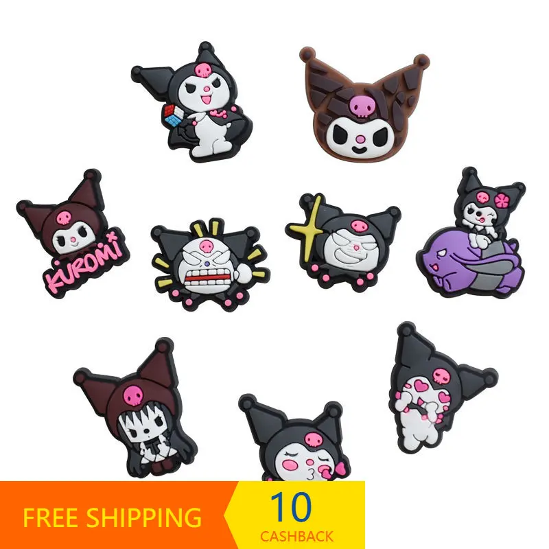 

1 PCsPVC Hole Shoes Decorative Buckle Accessories Shoe Ornament Shoe Buckle Cartoon Accessories Wrist Decorative Buckle Kouromi