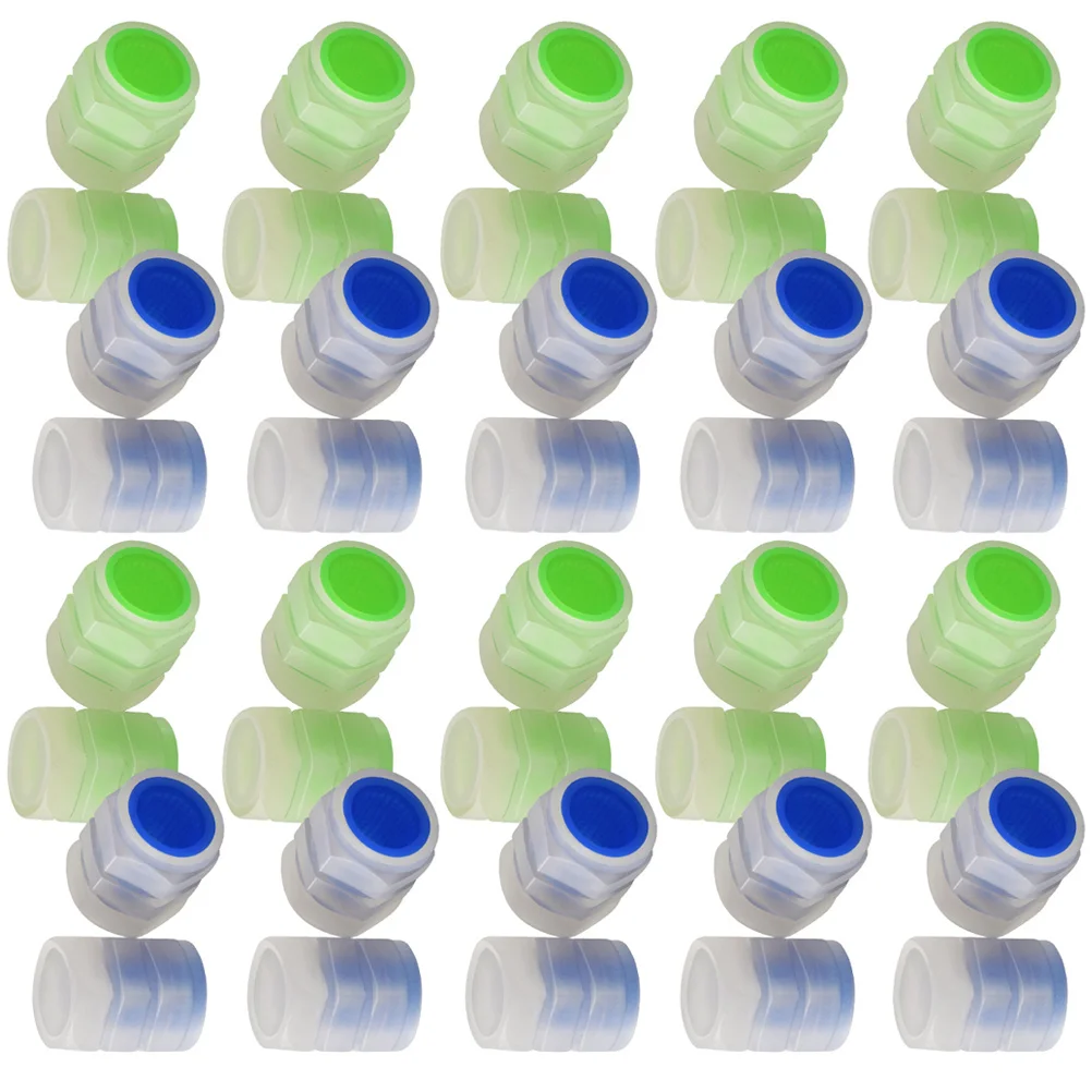 

50 Pcs Bicycle Valve Cap Car Stuff Bike Supplies Motorcycle Car Tire Cover Plastic Valves Stem Caps