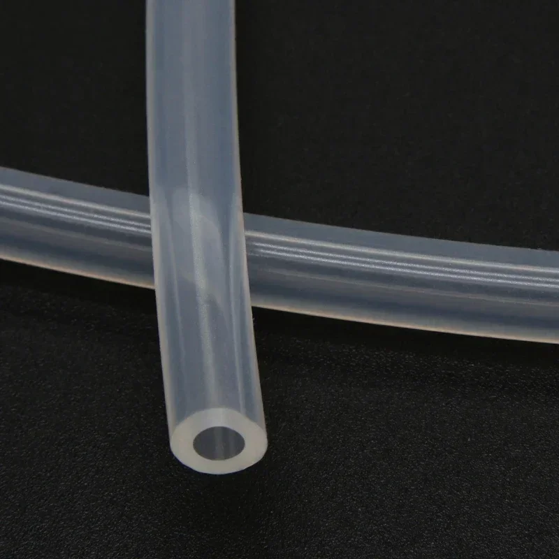 

1 м прозрачный пищевой силиконовый резиновый шланг ID 0,5 1 2 3 4 5 6 7 8 9 10 12 14 16 18 20 25 мм Мягкая гибкая силиконовая трубка Водяной шланг