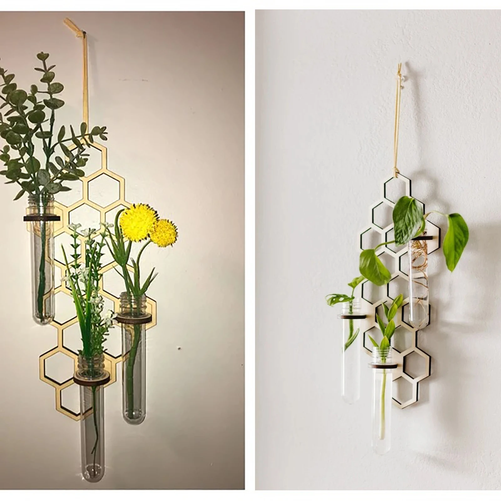 

Wall Hangings Planter Plant Propagation Stations Plant TerrariumGlass Planter Test Tube Vase For Propagating Hydroponic Plants