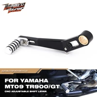 adjustable gear shift lever for yamaha mt09 xsr tracer 900 gt xsr900 2014 2021 2020 19 motorcycle left shifter pedal fz fj mt 09
