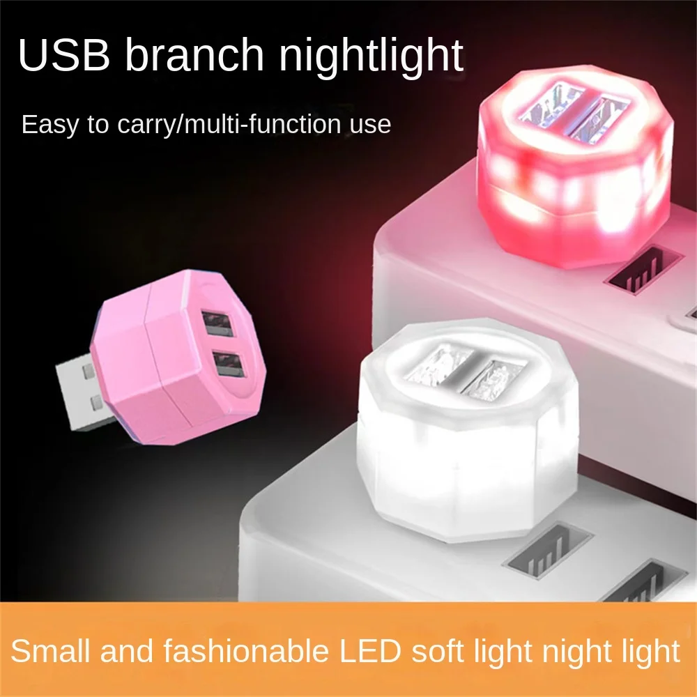 

Led Atmosphere Lamp Lighting Lamps Interior Decoration Usb Conversion Energy-saving Home Lighting Supplies Usb Night Light Mini