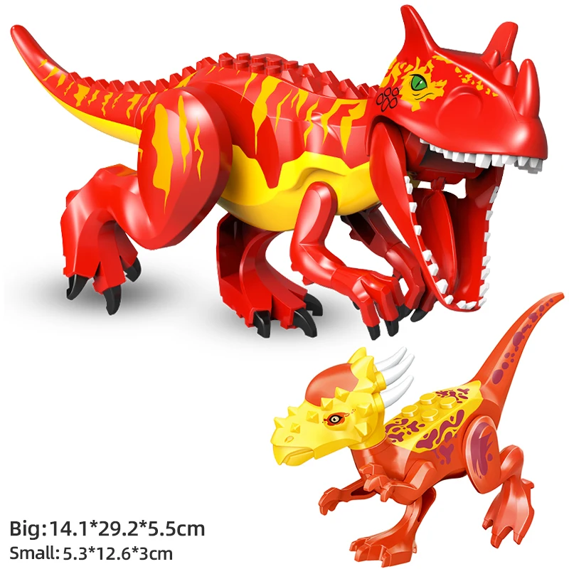 Фигурки-Динозавры юрского периода 3 сборные детские игрушки тираннозавр рекс