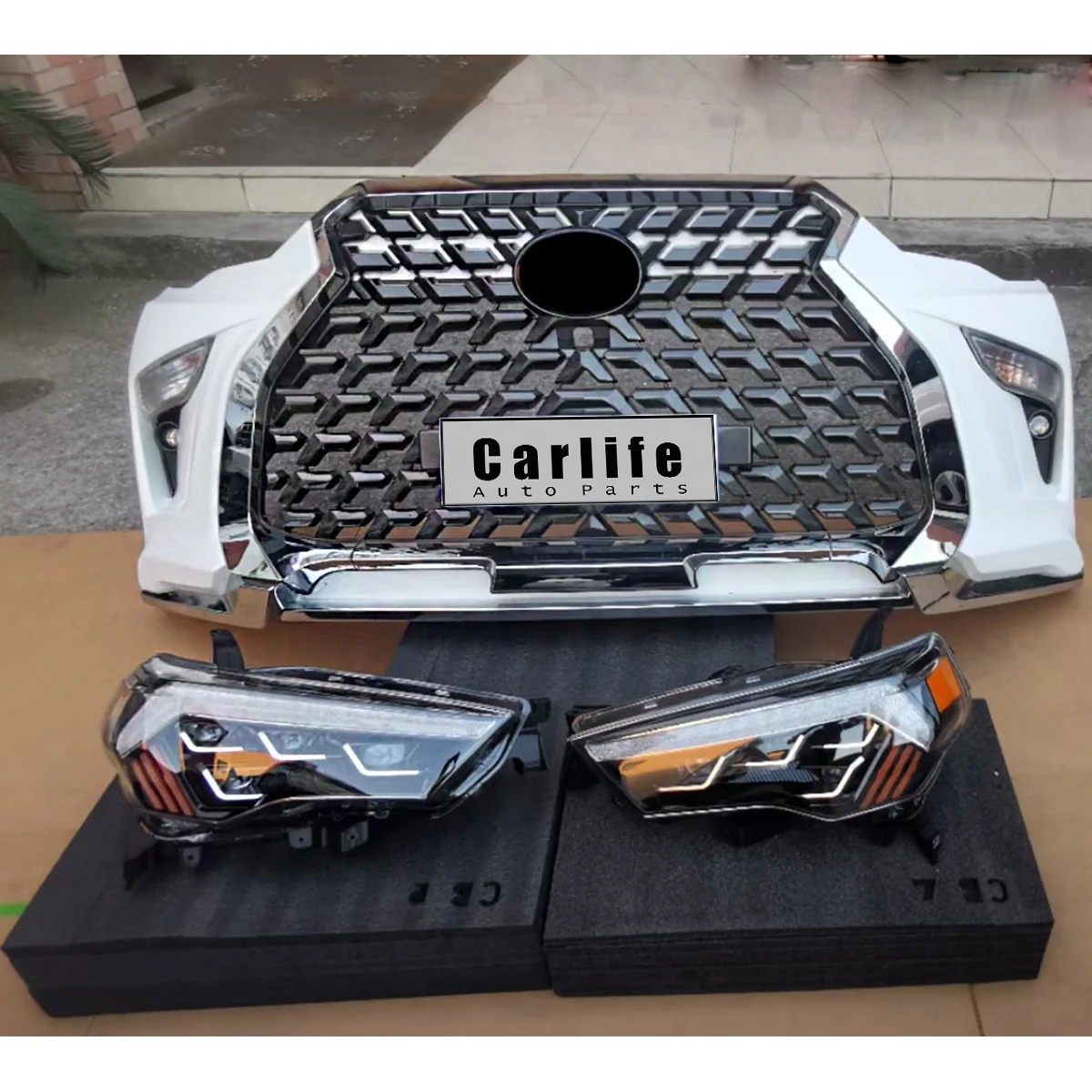 Высококачественные бамперы из полипропилена для toyota 4runner 2010-2021 улучшенные детали