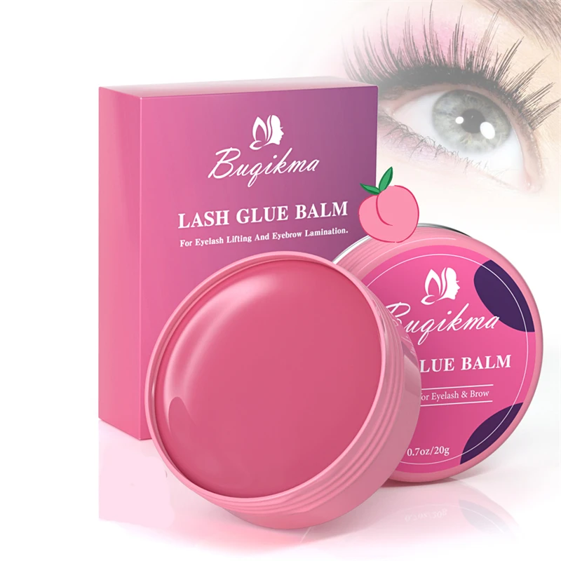 

20g Lash Lift Glue Balm Eyelash Perm Glue Eyelash Lifting Adhesive Strong Sticky Viscosity Fruit Flavor Glue Tools