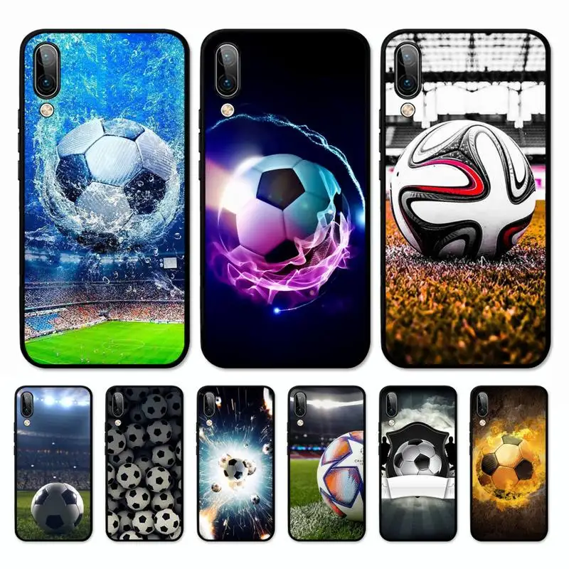 

Football Phone Case for Vivo Y91C Y11 17 19 17 67 81 Oppo A9 2020 Realme c3