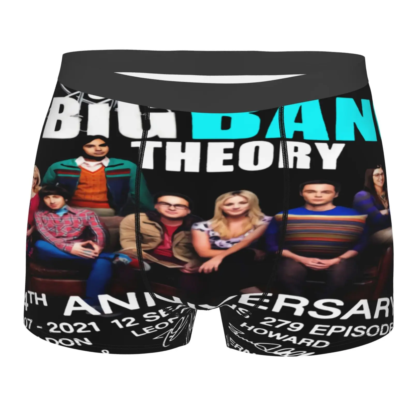 

The Big Bang Theory 14Th Anniversary Men Underwear Boxer Shorts Women Lift Underwear Mens Mens With Fly Sport For Men Men Long