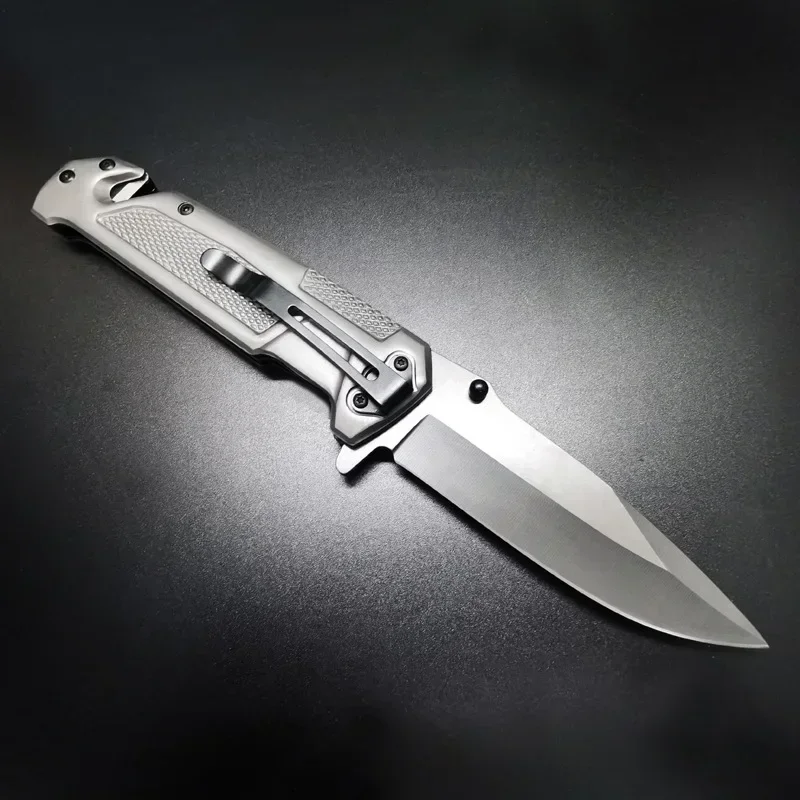 Многофункциональный высокопрочный стальной складной нож для улицы с зажимом