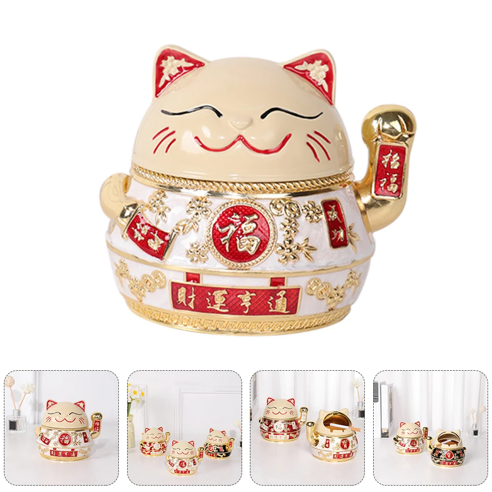 

1Pc Creative Ashtray Decor Unique Cigarette Ashtray Desktop Ash Tray Adornment