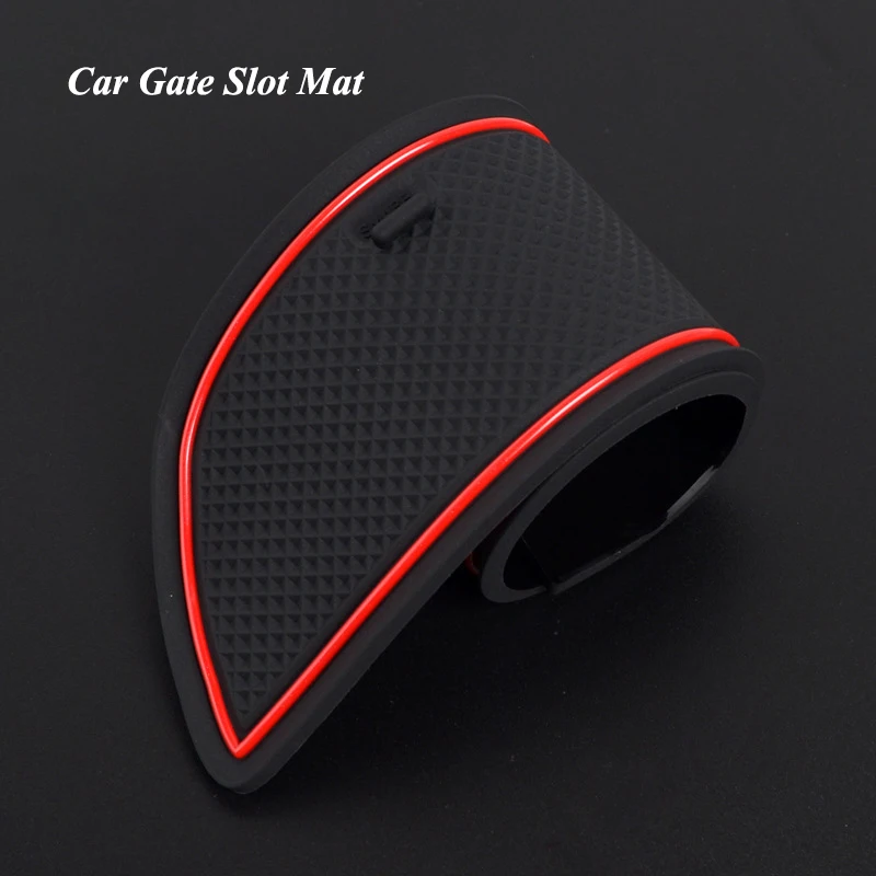 

Anti-Slip Gate Slot Mat Rubber Coaster For Lexus ES ES250 ES300h ES350 XV60 2013~2017 Non-Slip Door Groove Pad Car Accessories