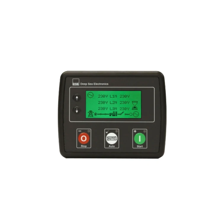 Панель управления питанием генераторной установки генератора переменного тока