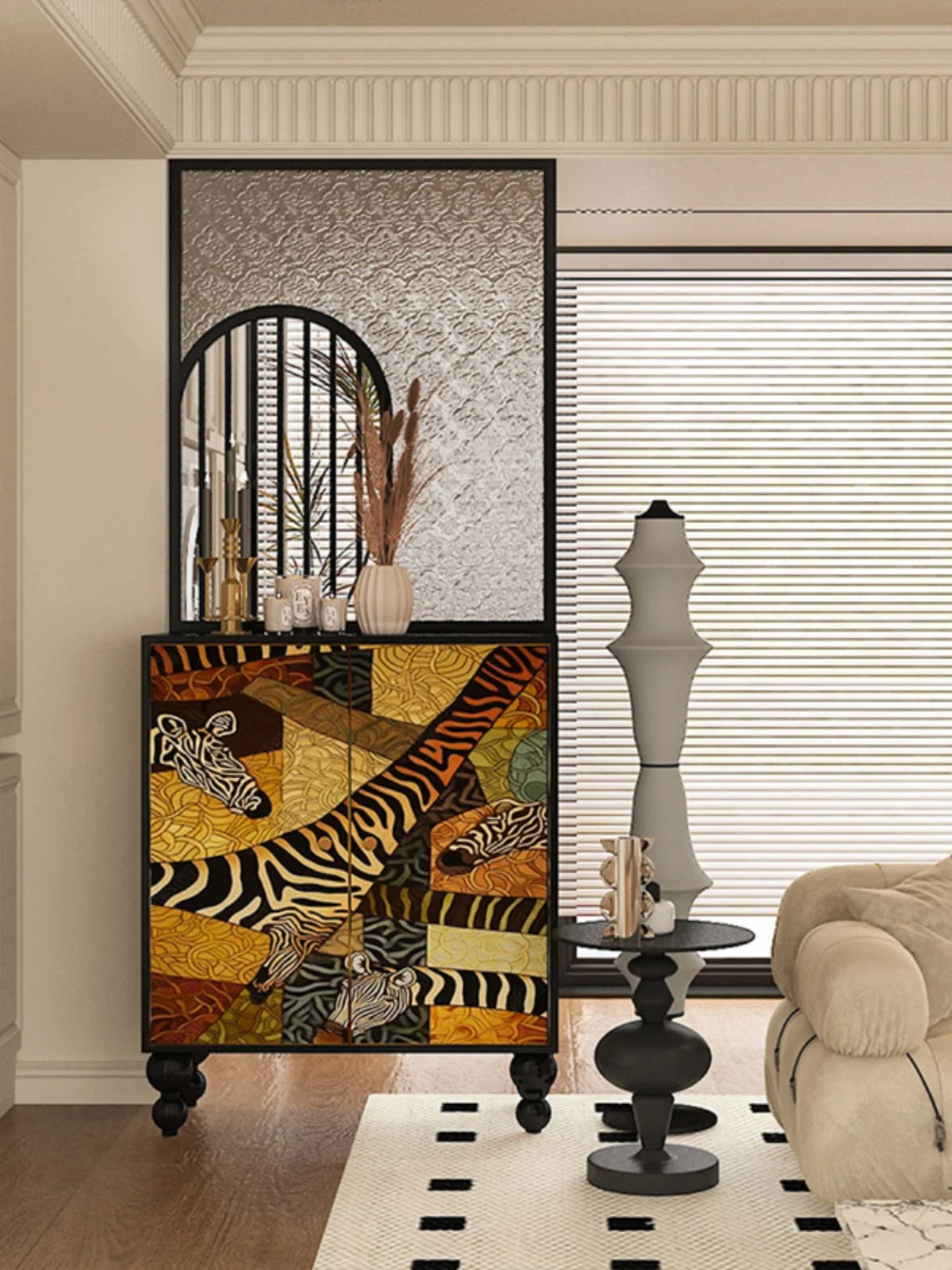 Стеклянный шкаф для хранения Changhong Haitang