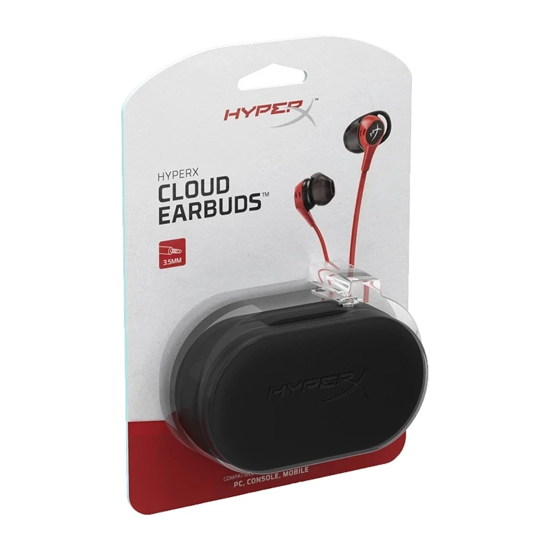 Игровые наушники HyperX Cloud Earbuds с микрофоном для Nintendo Switch и мобильных игр |